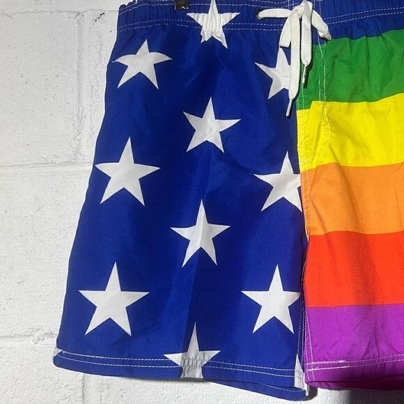 *Pride* Swim Shorts stripes and stars ⭐️ - Picture 3 of 6